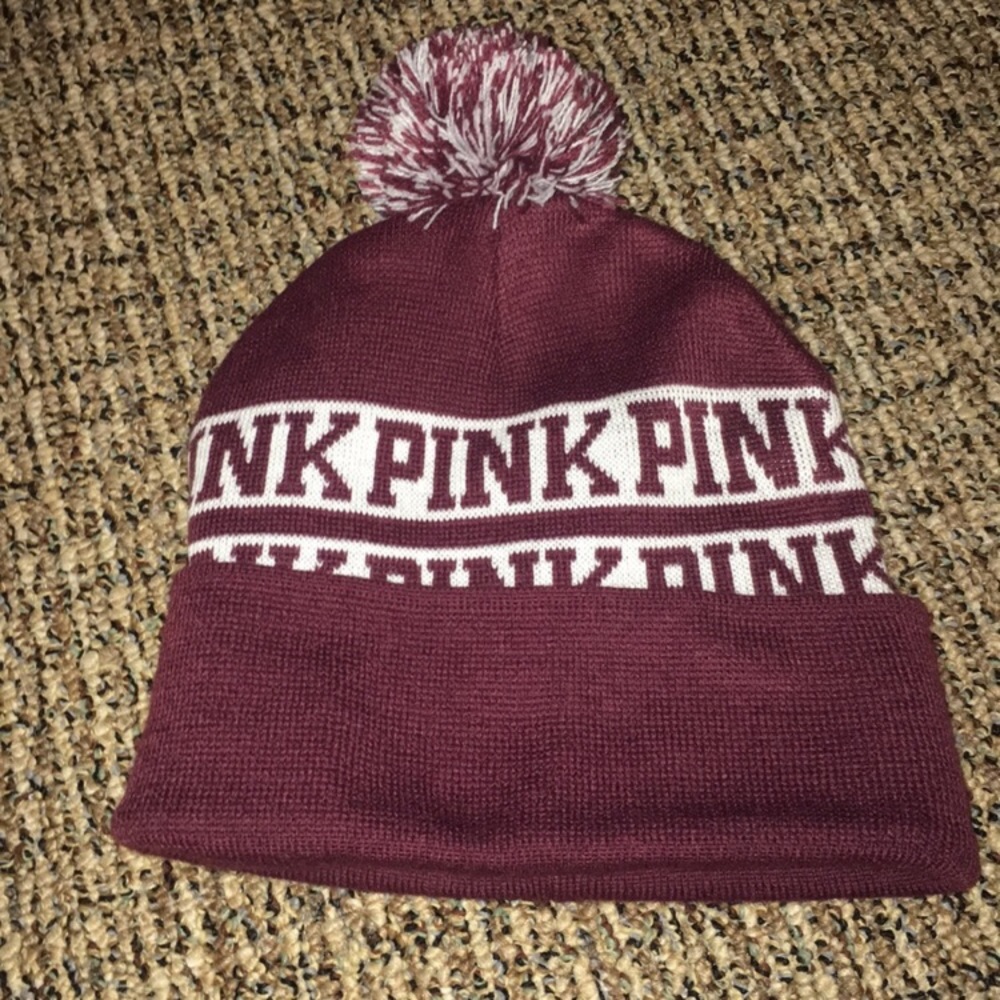 PINK beanie